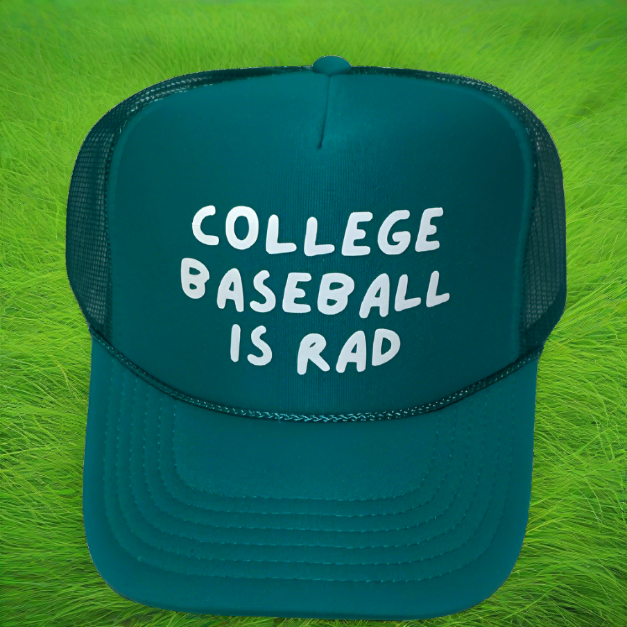 College Baseball Is Rad Trucker Hat