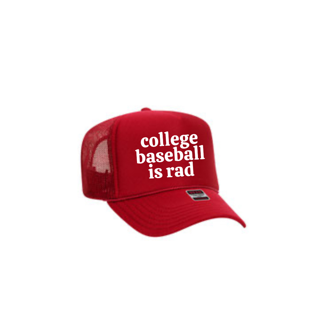 College Baseball is Rad Foam Trucker 2.0